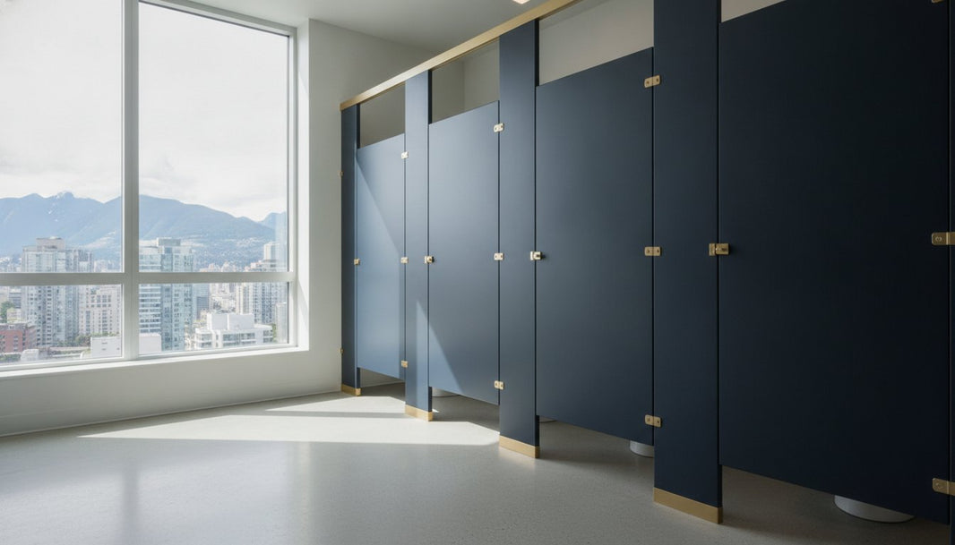 Guide des partitions de toilettes en PEHD : Performance et Durabilité pour le Secteur Commercial