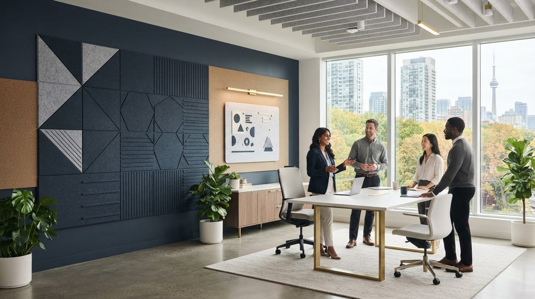 Panneaux muraux acoustiques pour bureau : guide de sélection commerciale