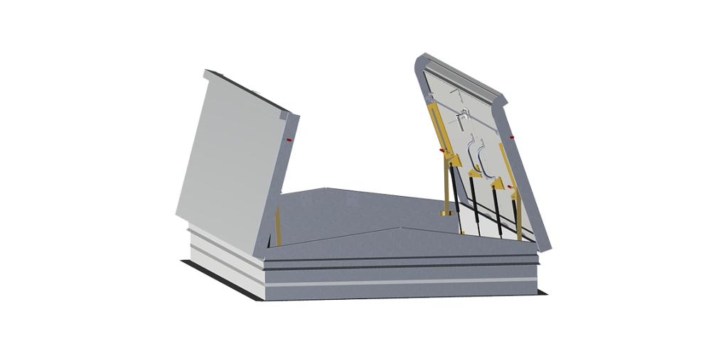 Aluminium Double Vantaux