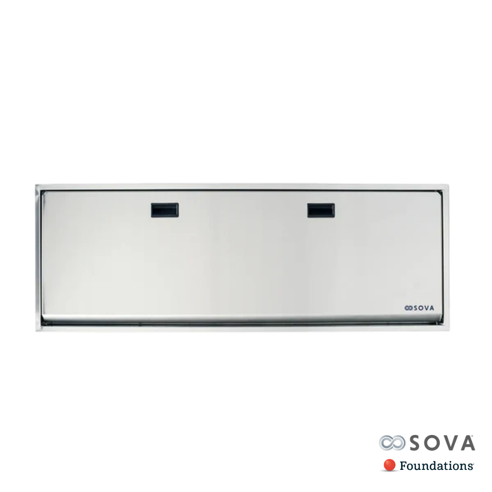 Solace Extended Length Special Needs Stainless Steel Changing Station