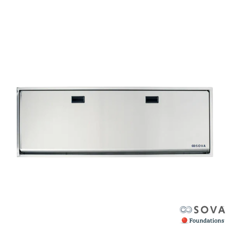 Solace Extended Length Special Needs Stainless Steel Changing Station