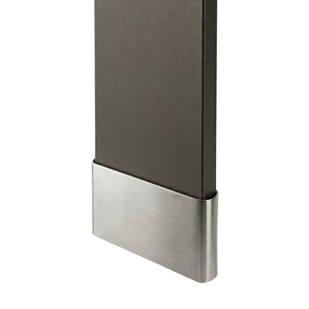 Pilastre de Partition Toilette en Métal avec Peinture en Poudre ASI