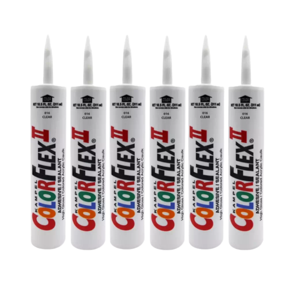 Clear Caulk (Pack of 6)